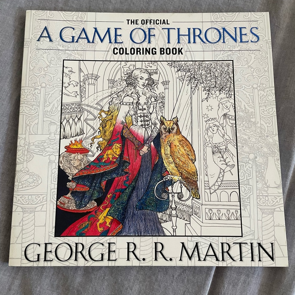 A Game of Thrones Coloring Book